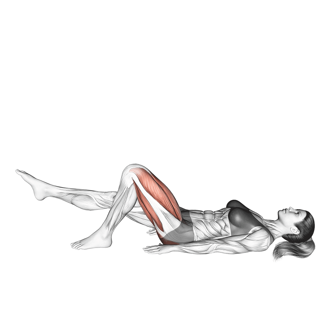 Single Leg Glute Bridge demonstration